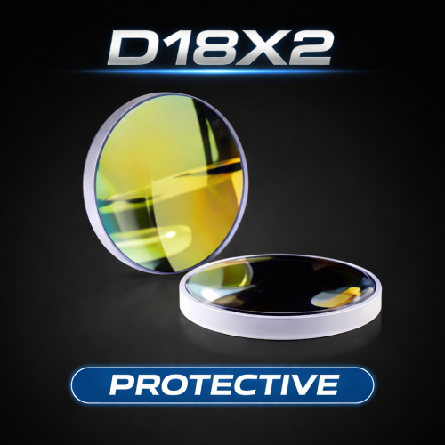 PROTECTIVE LASER LENS D18X2